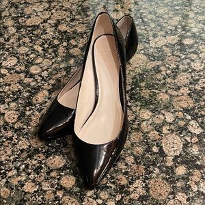 Cole Haan Black Patent Leather Flats.Worn once.Size 37,5